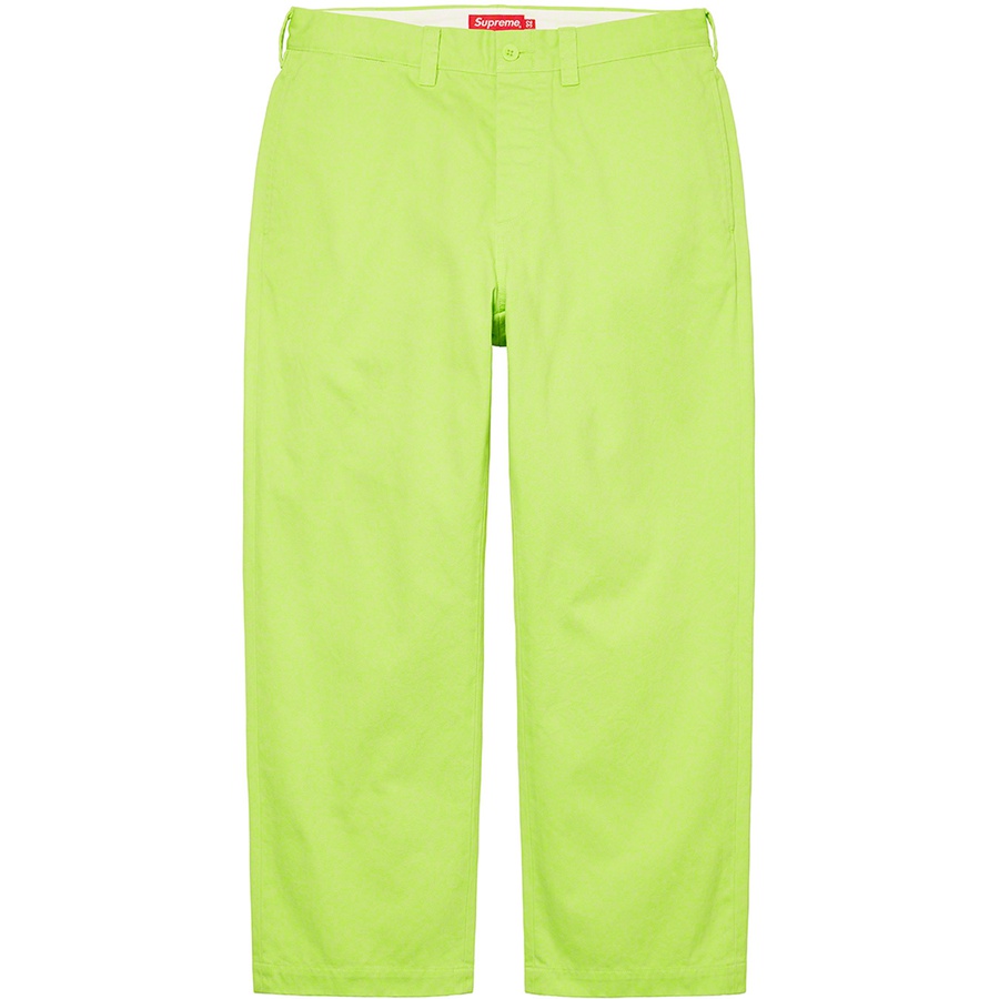 Details on Chino Pant Light Neon from spring summer
                                                    2022 (Price is $148)