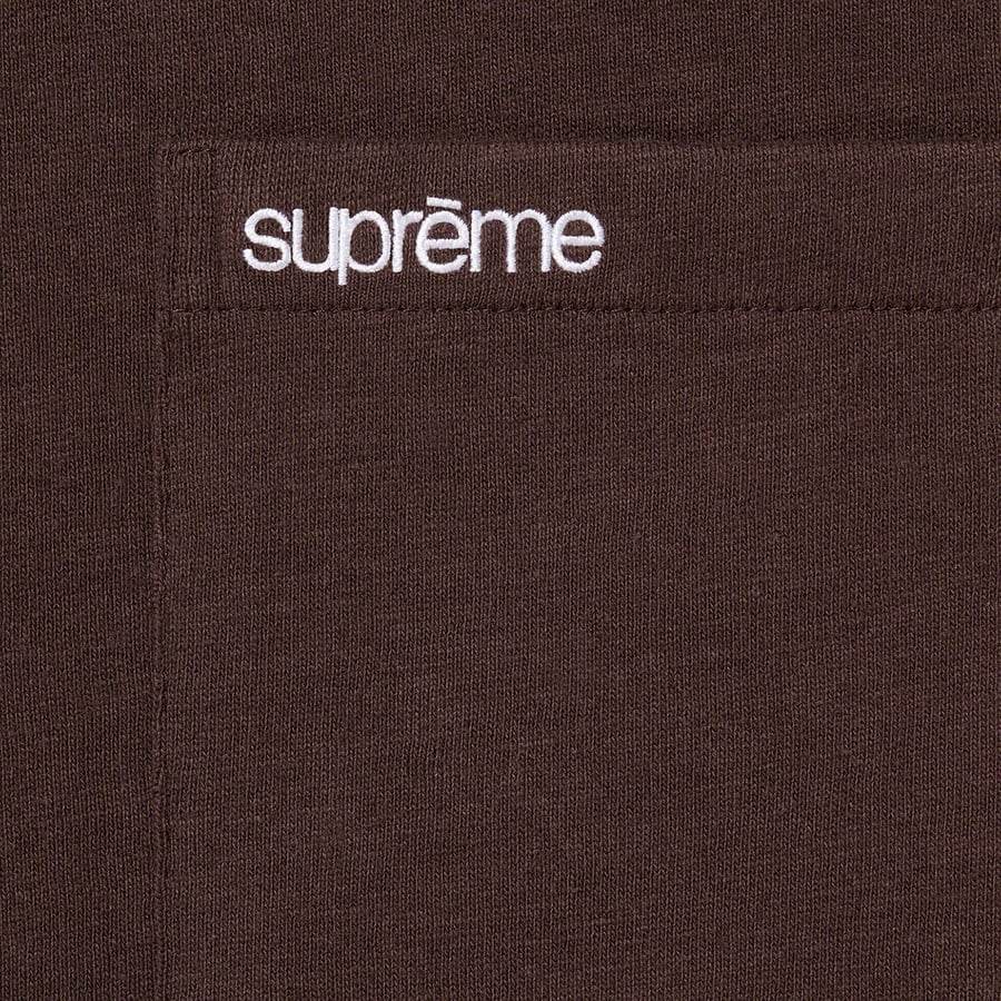 Details on S S Pocket Tee Dark Brown from spring summer
                                                    2022 (Price is $60)