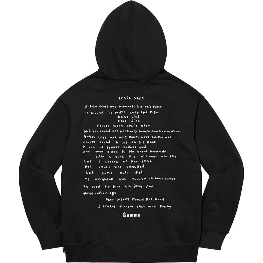 Details on Gummo Hooded Sweatshirt Black from spring summer 2022 (Price is $168)