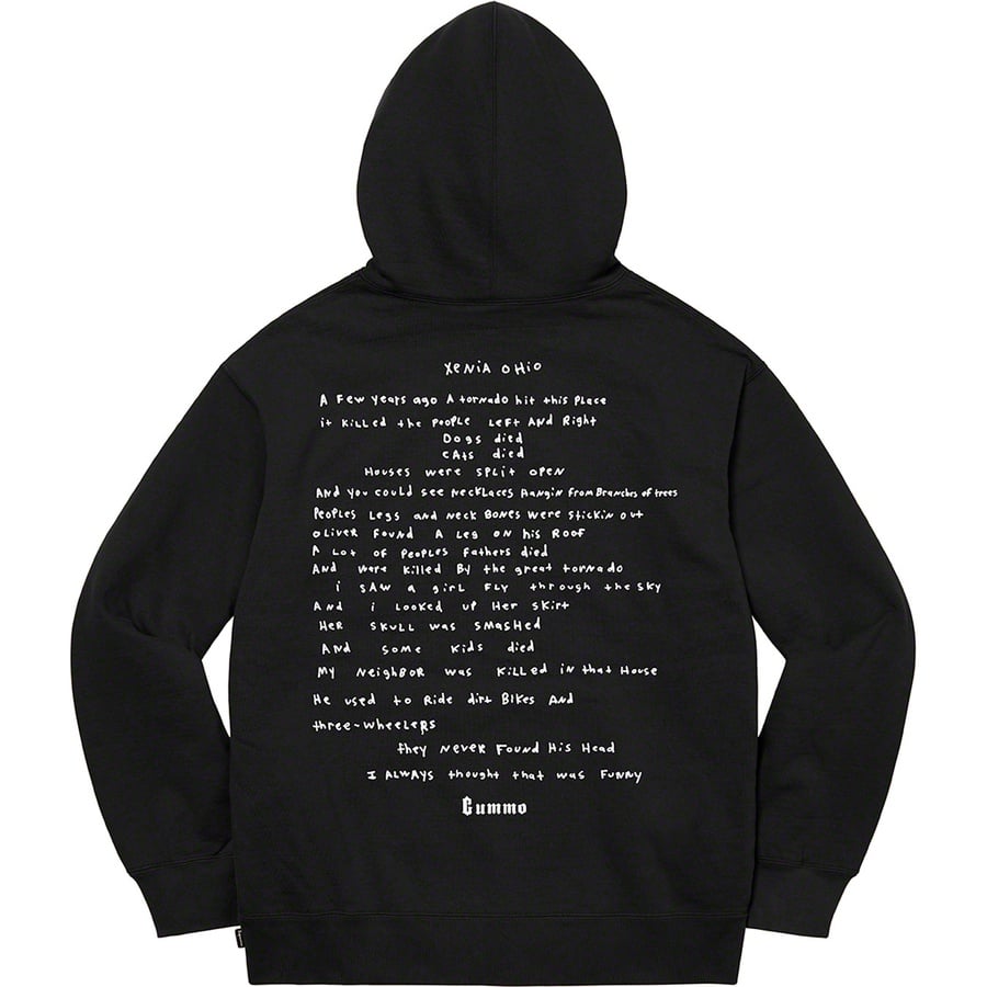 Details on Gummo Hooded Sweatshirt Black from spring summer
                                                    2022 (Price is $168)