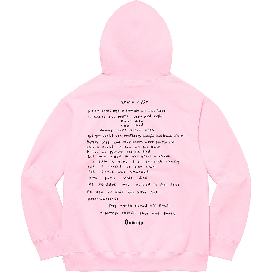 Details on Gummo Hooded Sweatshirt Pale Pink from spring summer
                                                    2022 (Price is $168)