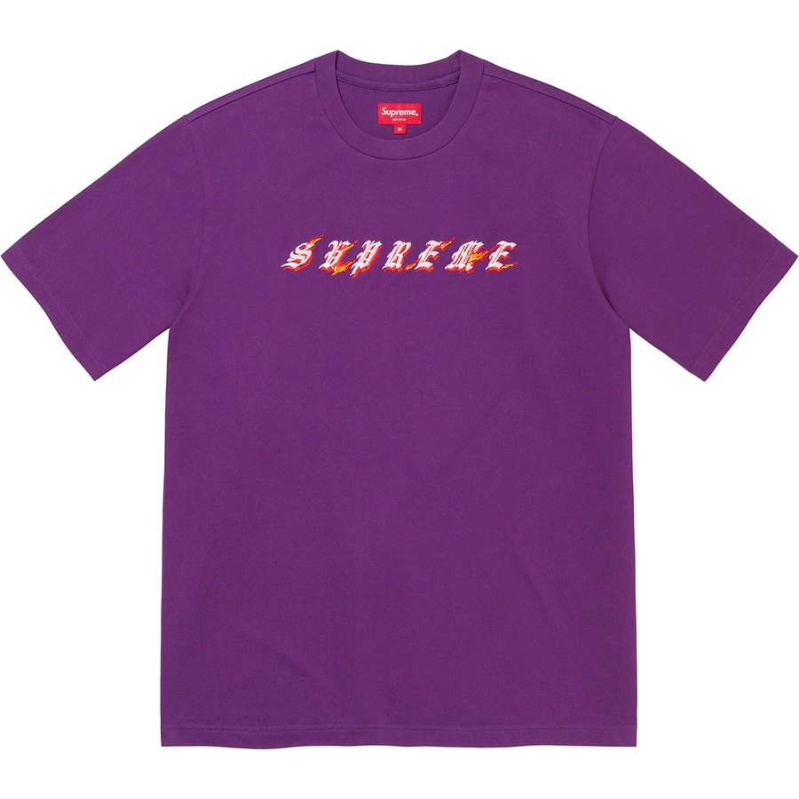 Supreme Flames S S Top (SS22) - Plum - $78