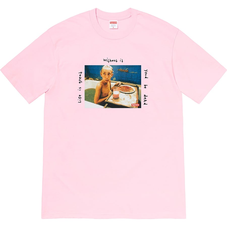 Details on Gummo Bathtub Tee Light Pink from spring summer
                                                    2022 (Price is $44)