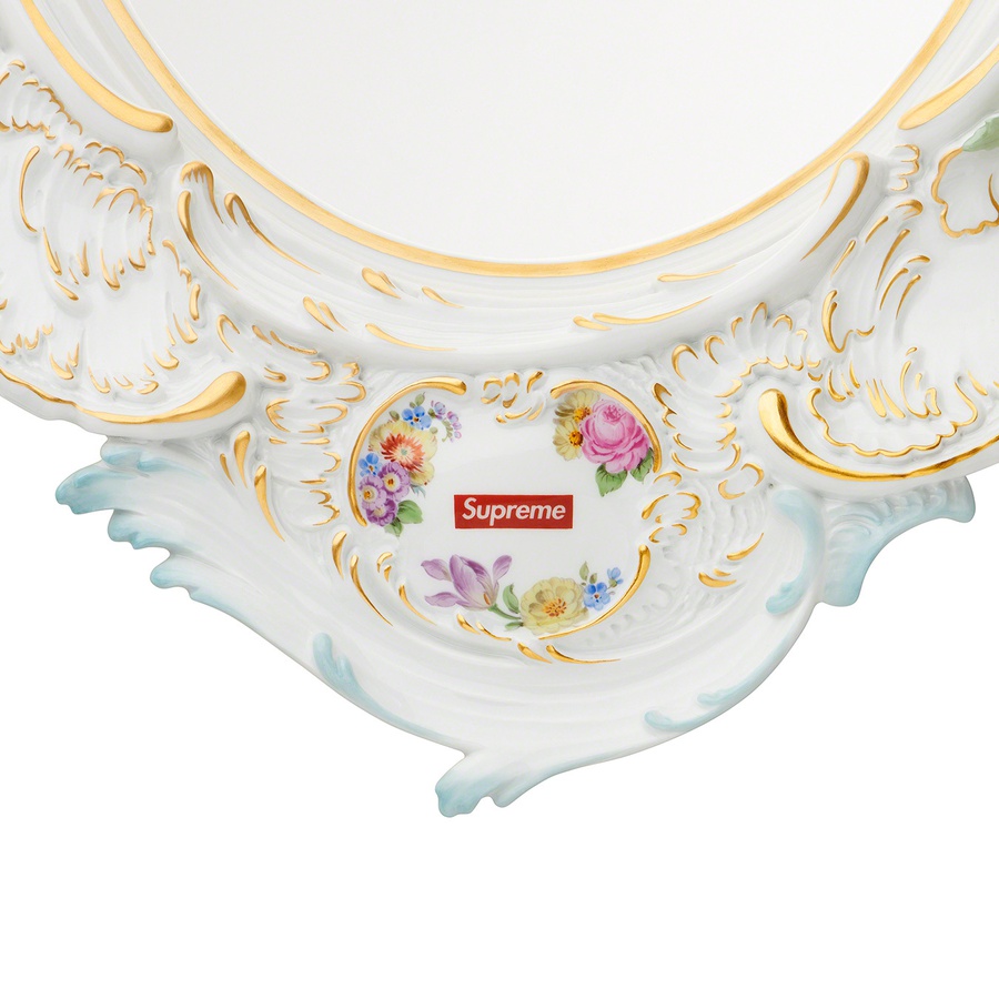 Details on Supreme Meissen Hand-Painted Porcelain Mirror Multicolor from spring summer
                                                    2022 (Price is $16000)