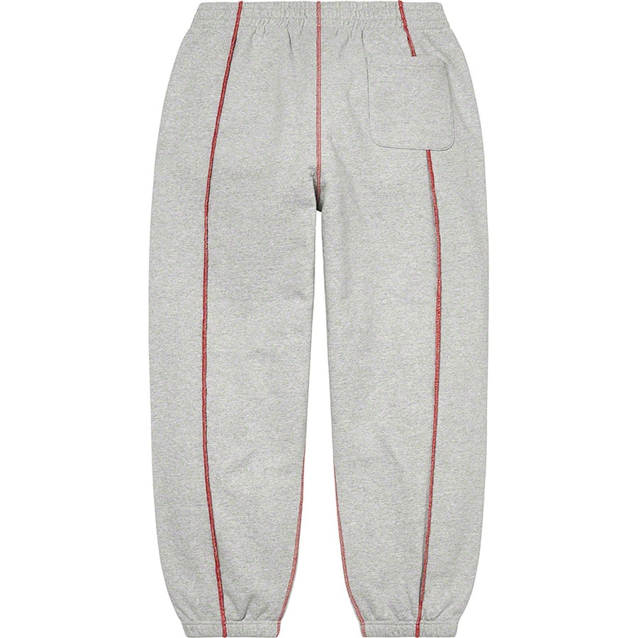 Details on Coverstitch Sweatpant Heather Grey from spring summer
                                                    2022 (Price is $148)
