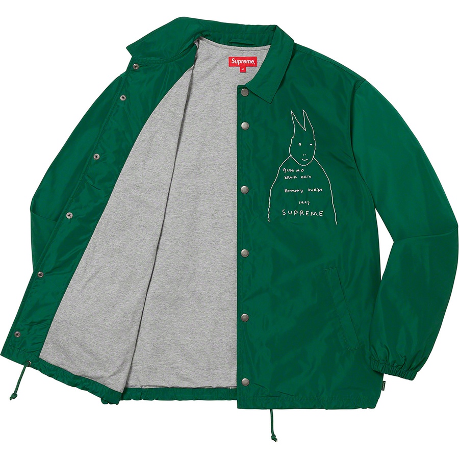 Details on Gummo Coaches Jacket Dark Green from spring summer
                                                    2022 (Price is $158)