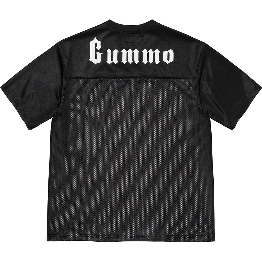 Details on Gummo Football Top Black from spring summer
                                                    2022 (Price is $128)