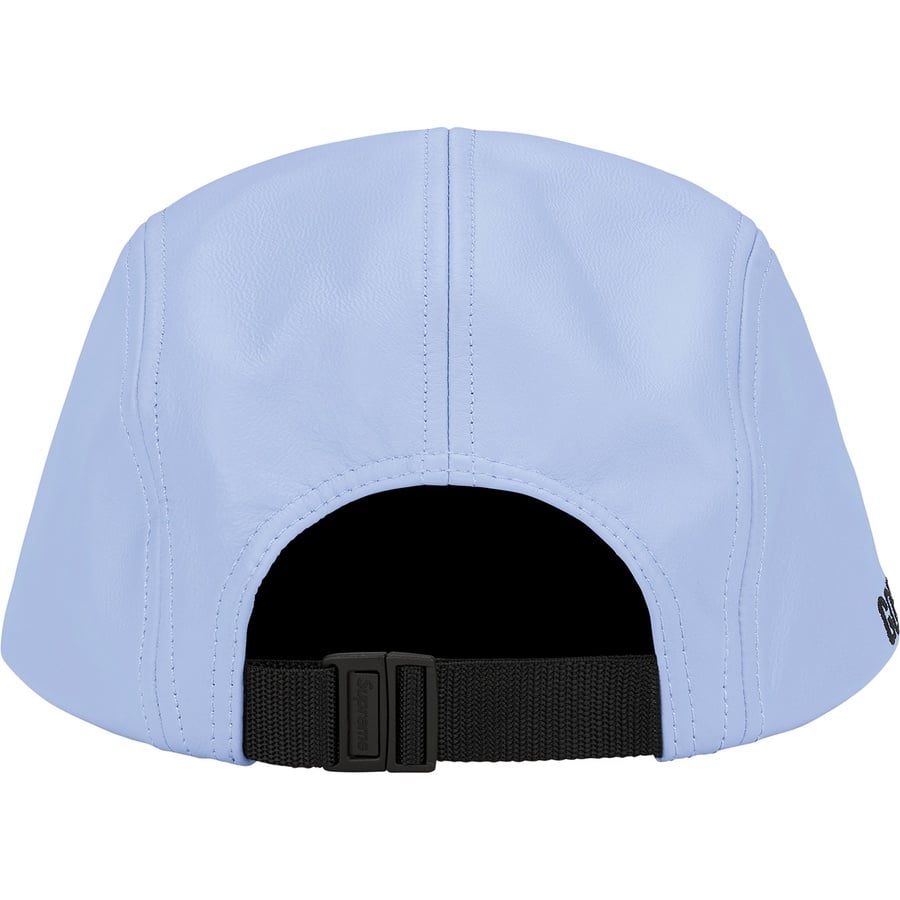 Details on GORE-TEX Leather Camp Cap Grey from spring summer
                                                    2022 (Price is $78)