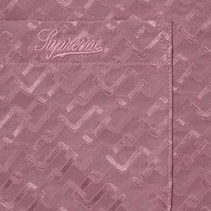 Tonal Monogram Silk S S Shirt - spring summer 2022 - Supreme