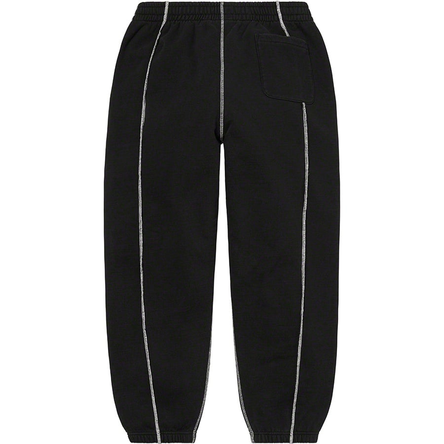Details on Coverstitch Sweatpant Black from spring summer
                                                    2022 (Price is $148)