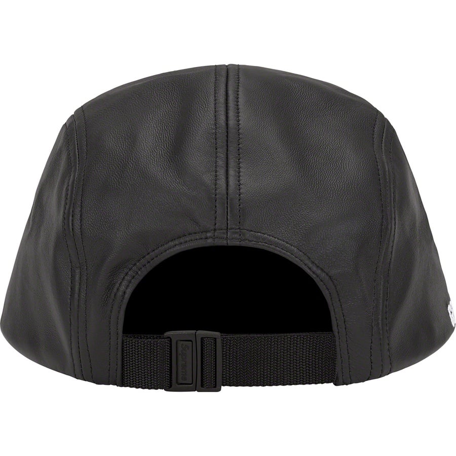 Details on GORE-TEX Leather Camp Cap Black from spring summer
                                                    2022 (Price is $78)