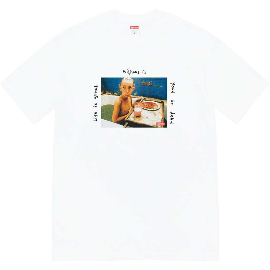 Details on Gummo Bathtub Tee White from spring summer
                                                    2022 (Price is $44)