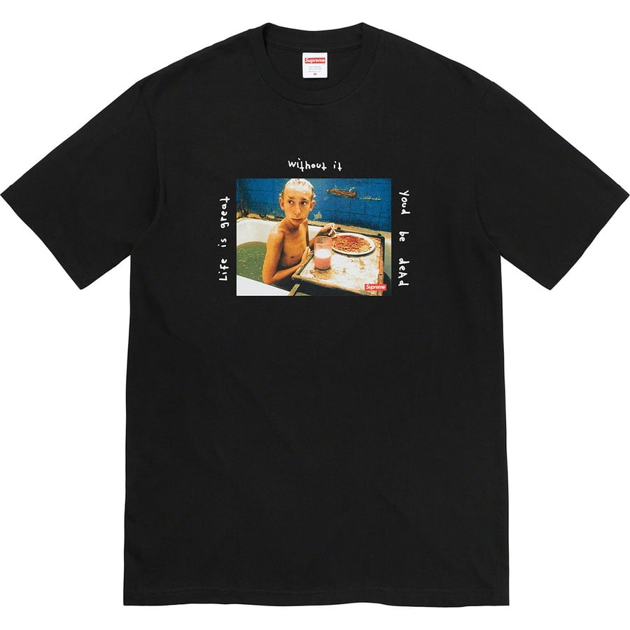 Details on Gummo Bathtub Tee Black from spring summer
                                                    2022 (Price is $44)