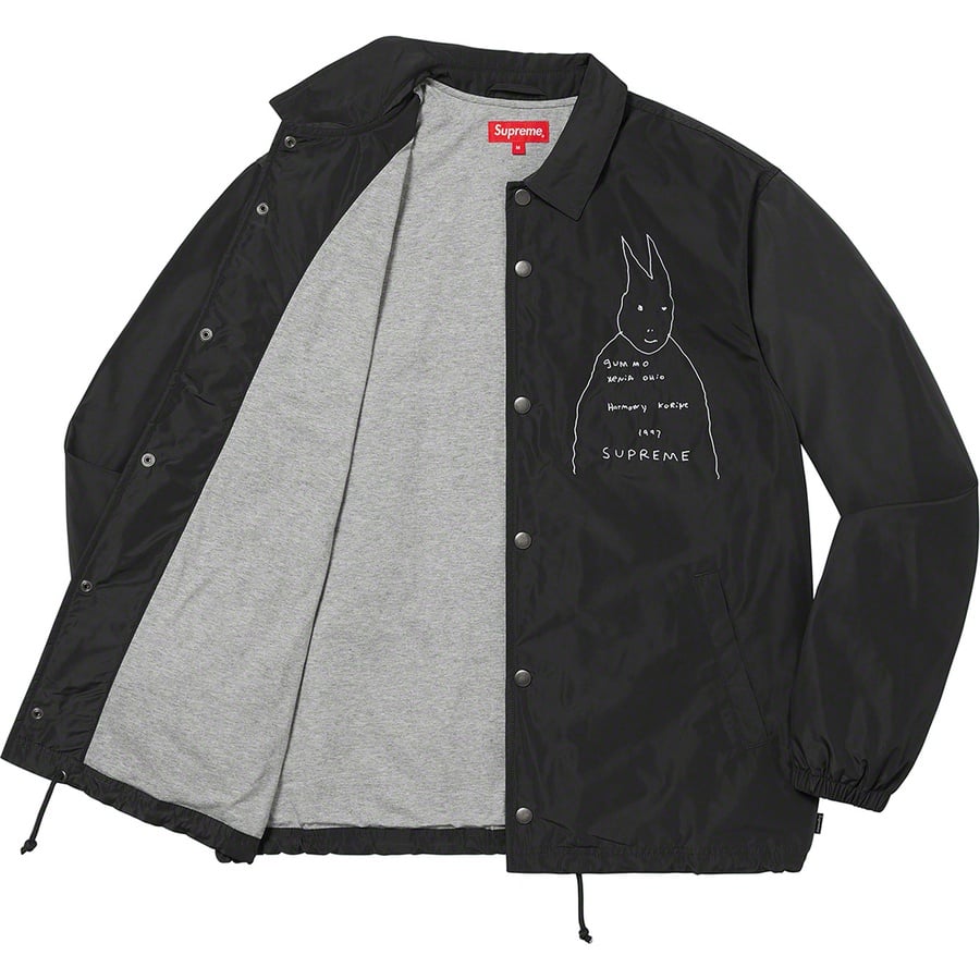 Details on Gummo Coaches Jacket Black from spring summer
                                                    2022 (Price is $158)