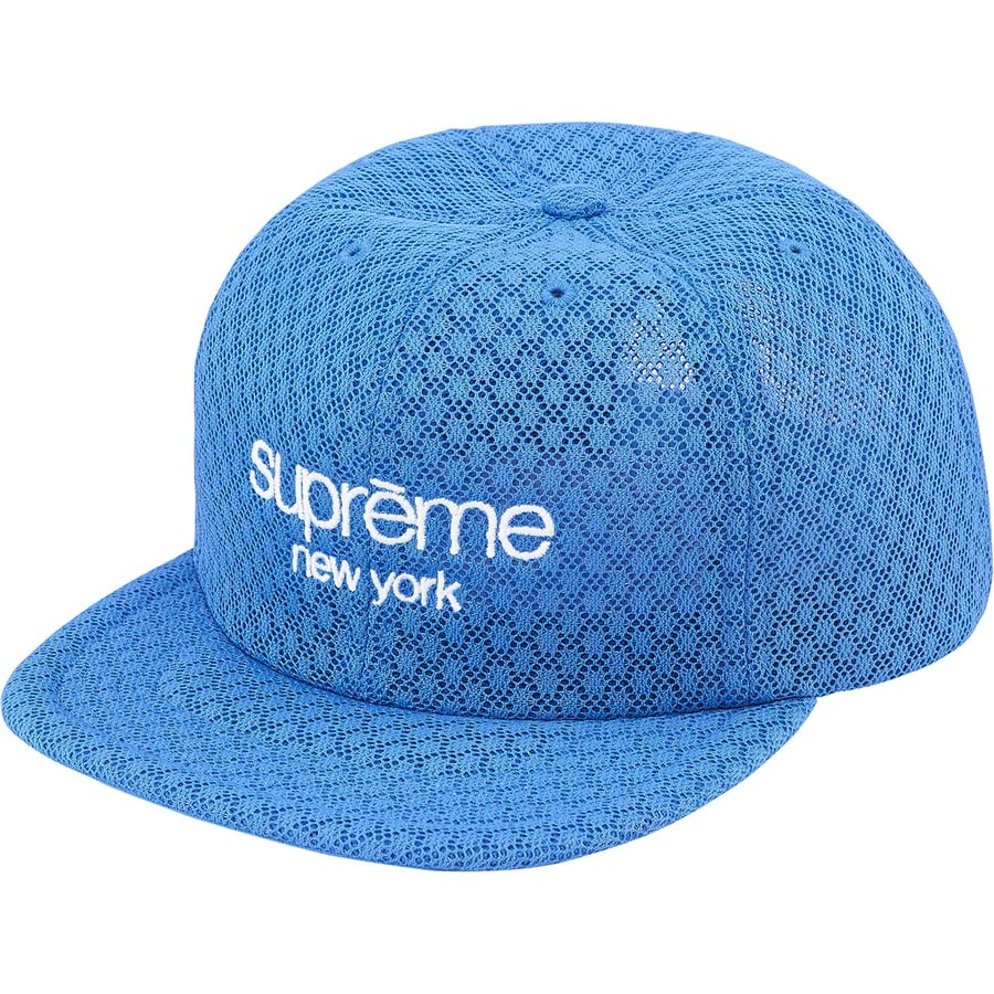 Details on Classic Logo Air Mesh 6-Panel Light Blue from spring summer
                                                    2022 (Price is $48)