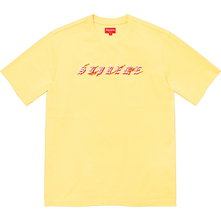 Details on Flames S S Top Pale Yellow from spring summer 2022 (Price is $78)