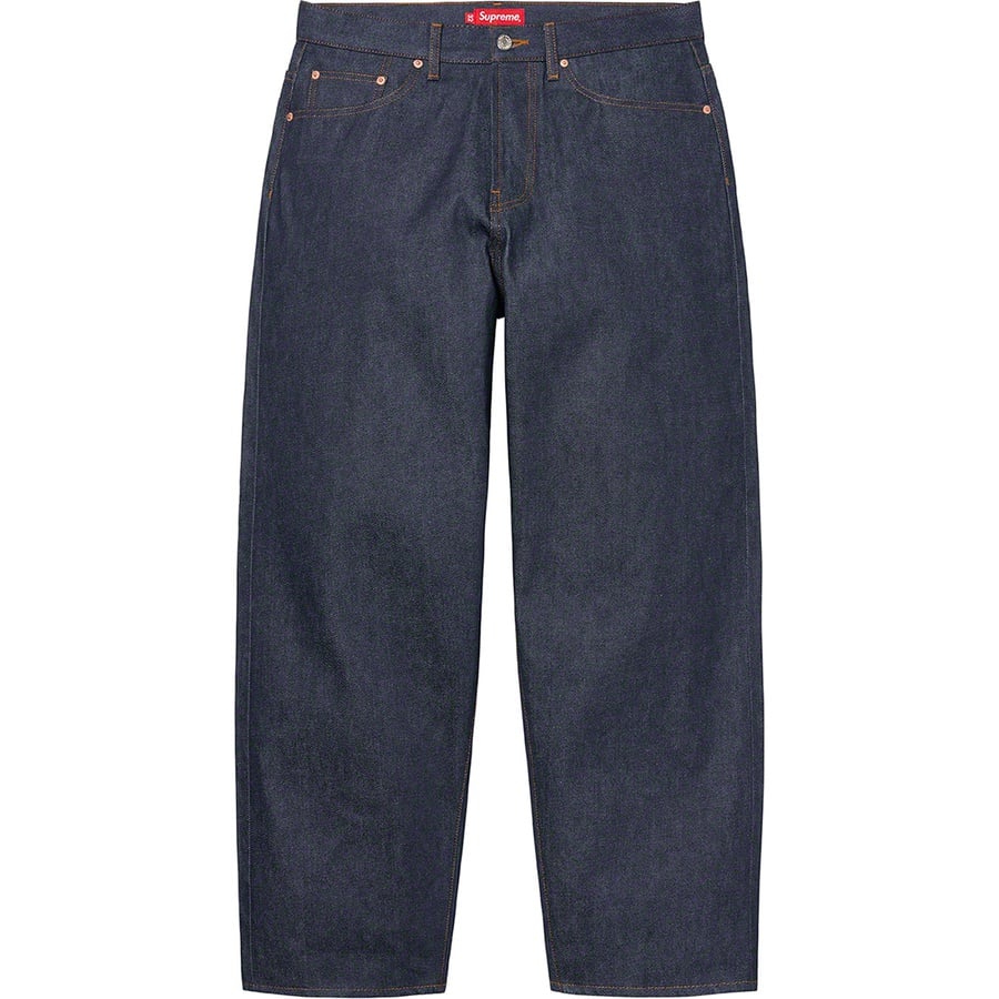 Details on Baggy Jean Rigid Indigo from spring summer 2022 (Price is $168)