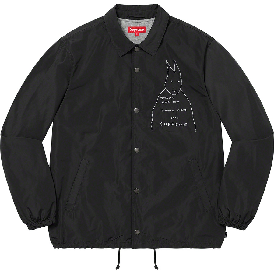 Details on Gummo Coaches Jacket Black from spring summer
                                                    2022 (Price is $158)