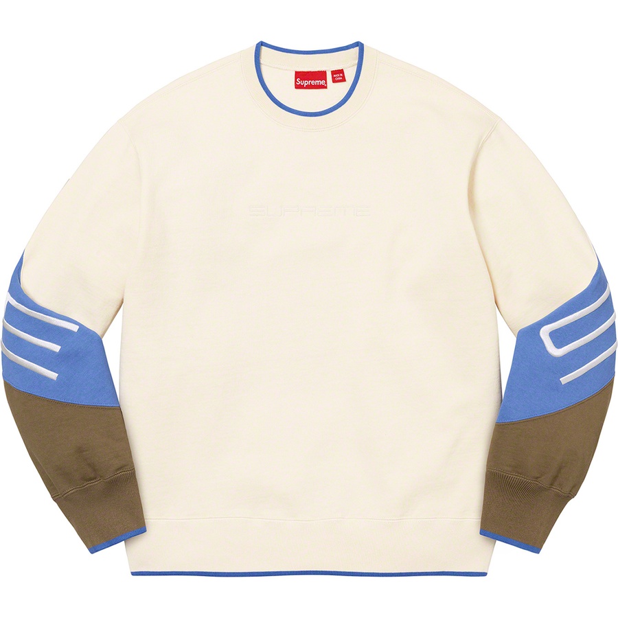 Details on Stretch Crewneck Natural from spring summer 2022 (Price is $148)