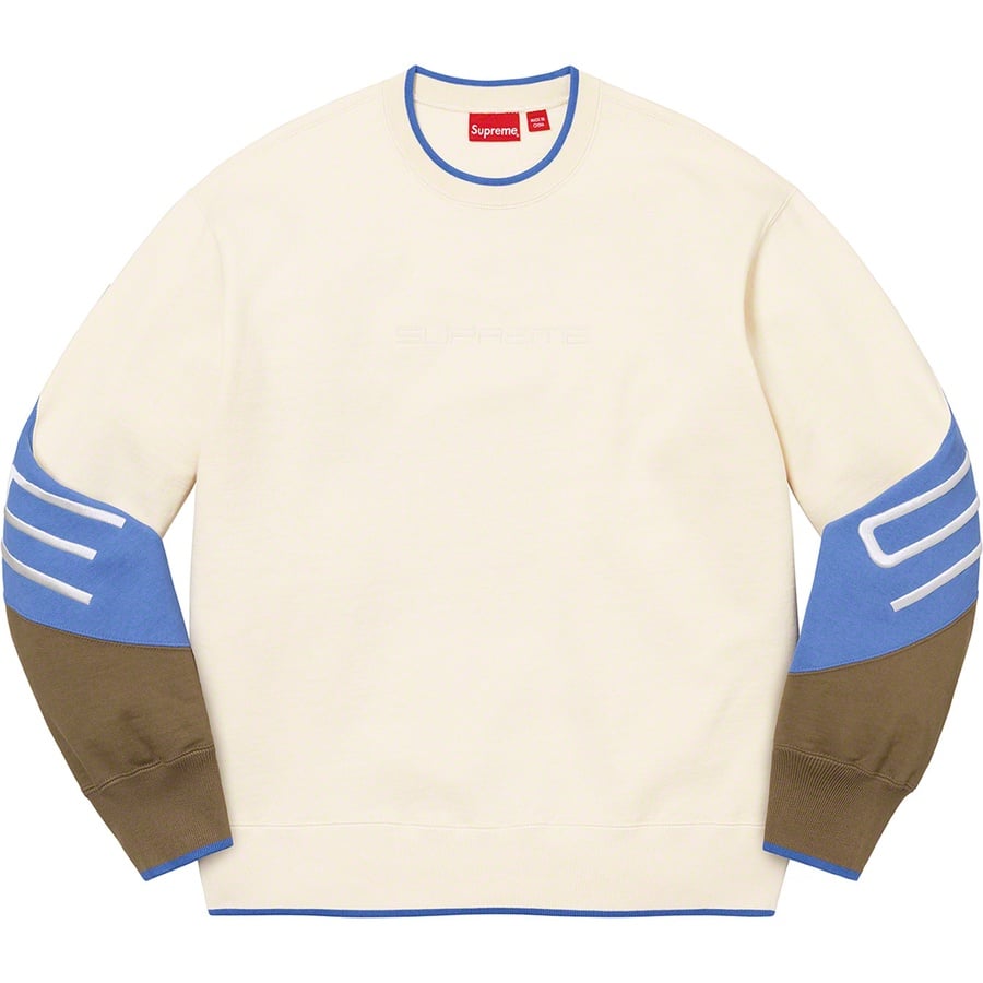 Details on Stretch Crewneck Natural from spring summer
                                                    2022 (Price is $148)