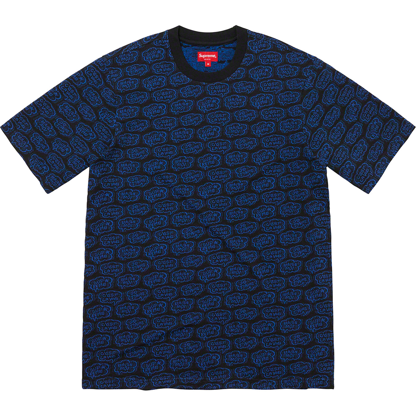 Word Bubble Jacquard S S Top - spring summer 2022 - Supreme