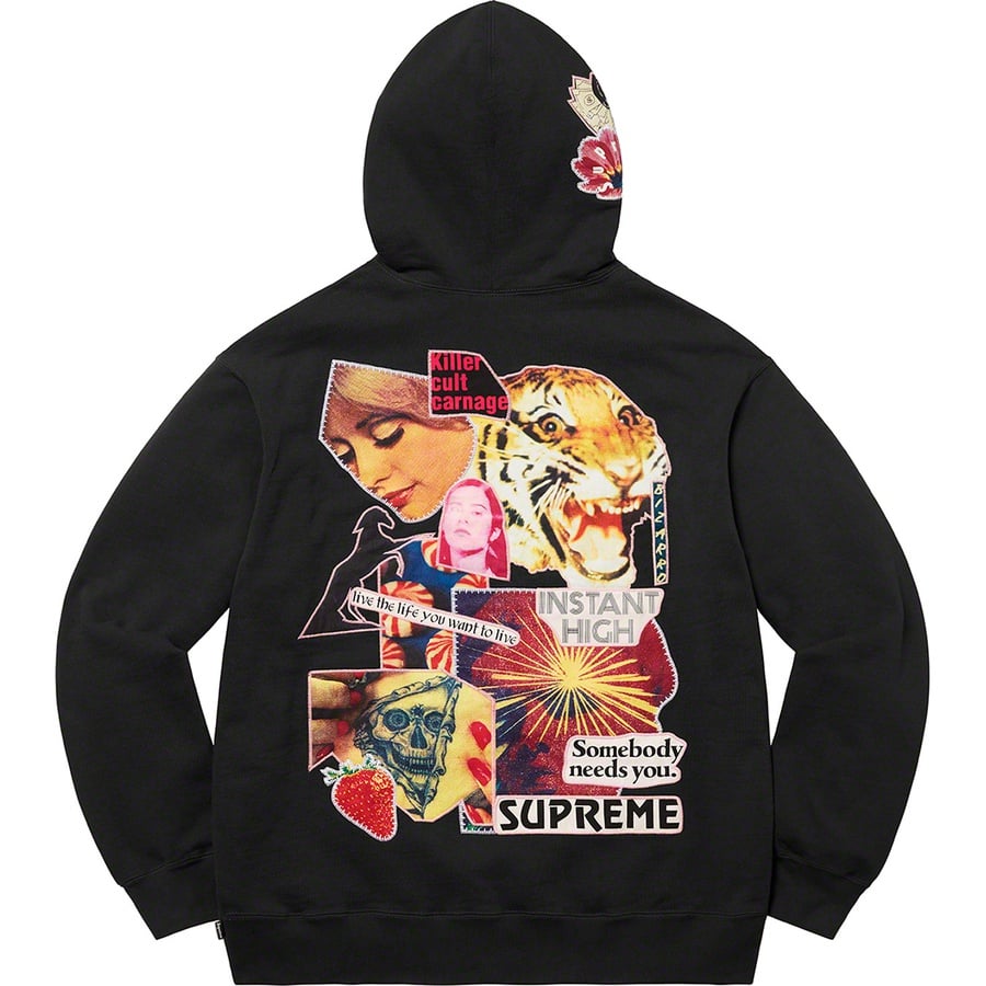 Instant High Patches Hooded Sweatshirt - spring summer 2022 - Supreme