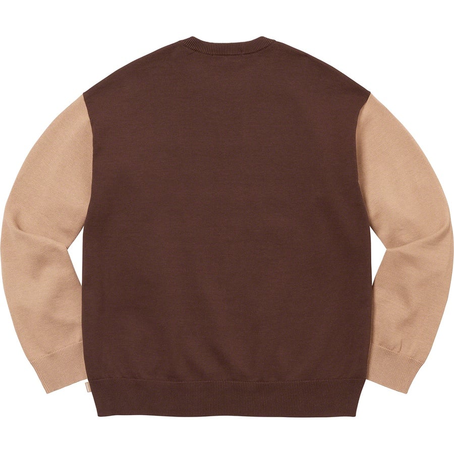 Details on 2-Tone Sweater Light Brown from spring summer
                                                    2022 (Price is $138)