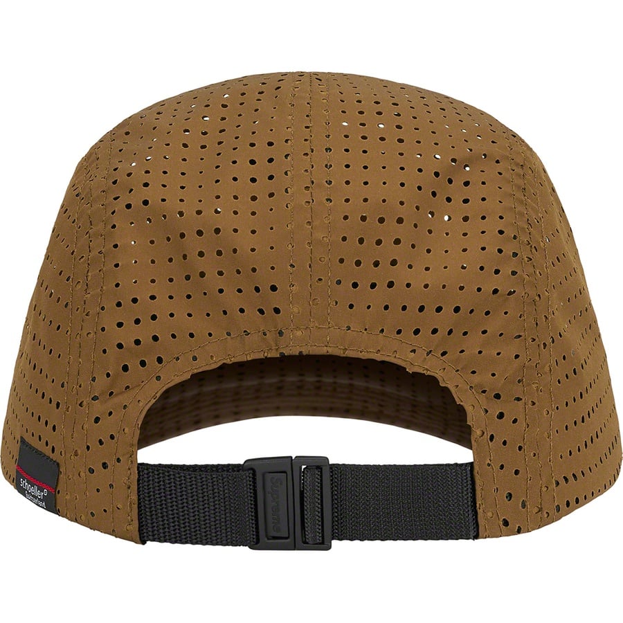 Details on Perforated Camp Cap Olive Brown from spring summer
                                                    2022 (Price is $48)