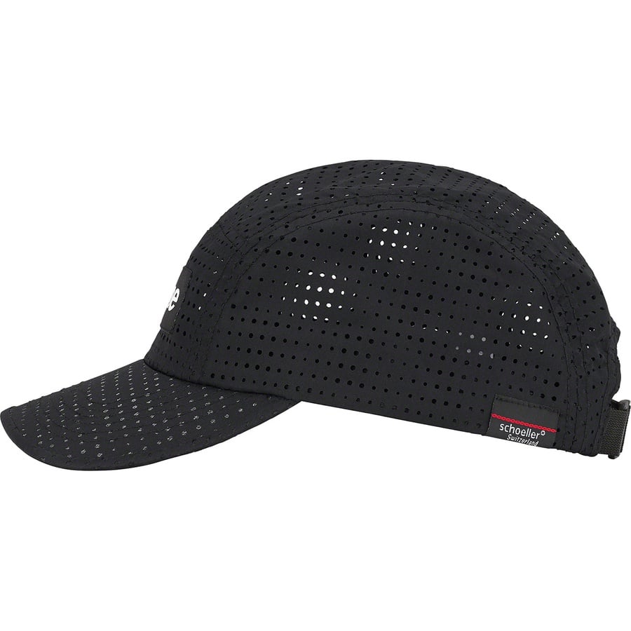 Details on Perforated Camp Cap Black from spring summer 2022 (Price is $48)