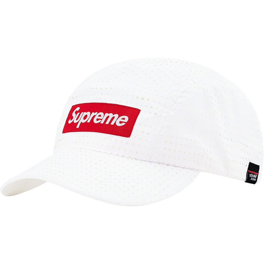 Details on Perforated Camp Cap White from spring summer 2022 (Price is $48)