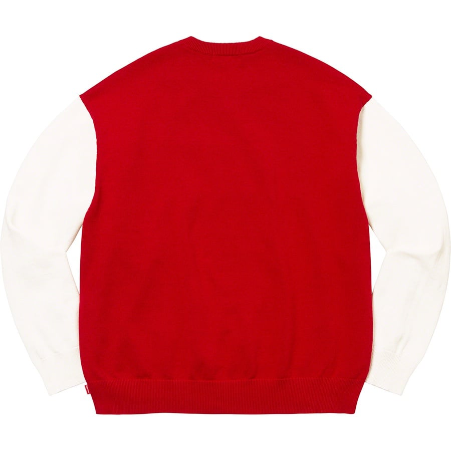 Details on 2-Tone Sweater White from spring summer
                                                    2022 (Price is $138)