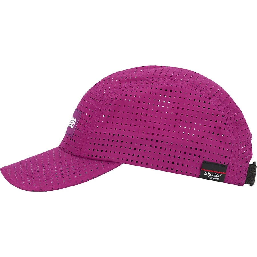 Details on Perforated Camp Cap Magenta from spring summer
                                                    2022 (Price is $48)