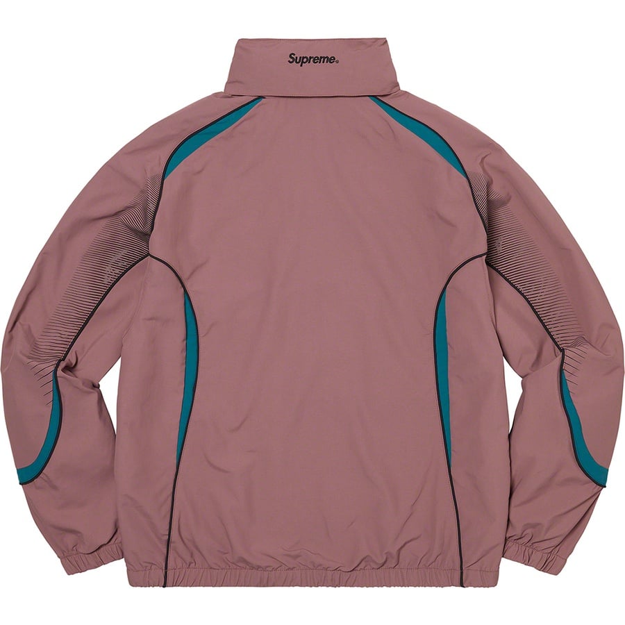 Details on Supreme Umbro Track Jacket Dusty Plum from spring summer
                                                    2022 (Price is $188)