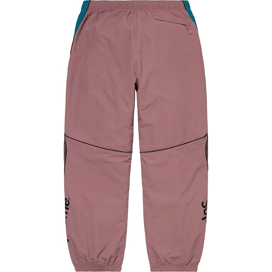 Details on Supreme Umbro Track Pant Dusty Plum from spring summer 2022 (Price is $158)