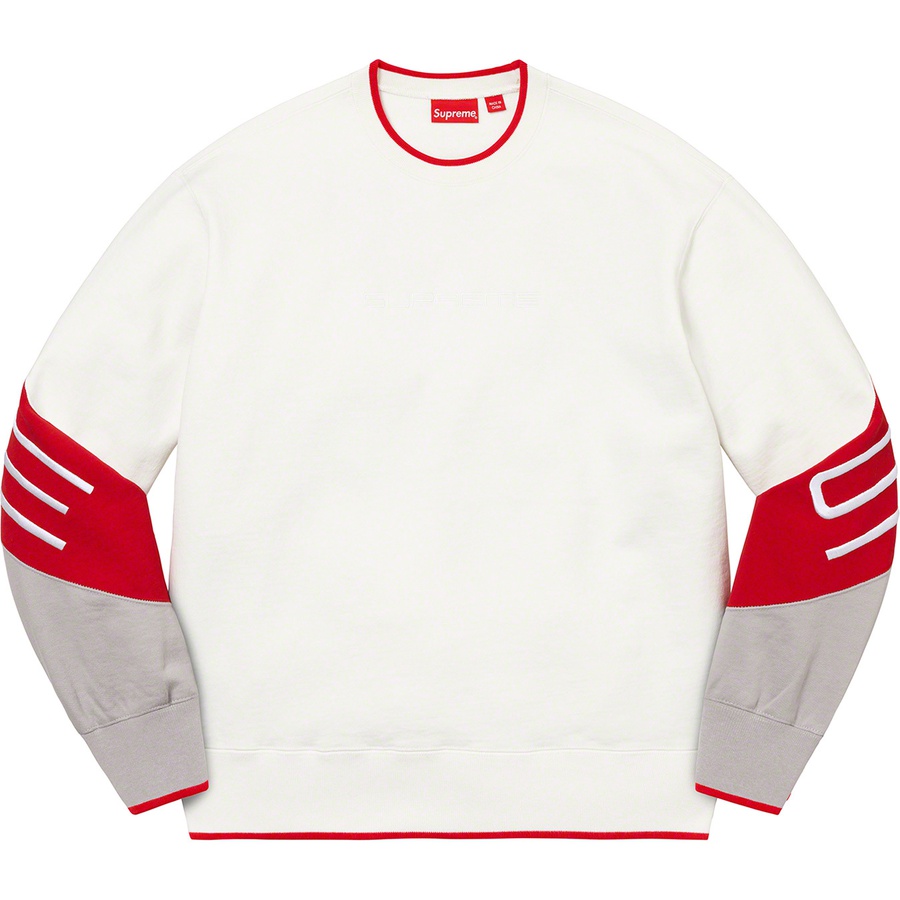 Details on Stretch Crewneck White from spring summer
                                                    2022 (Price is $148)