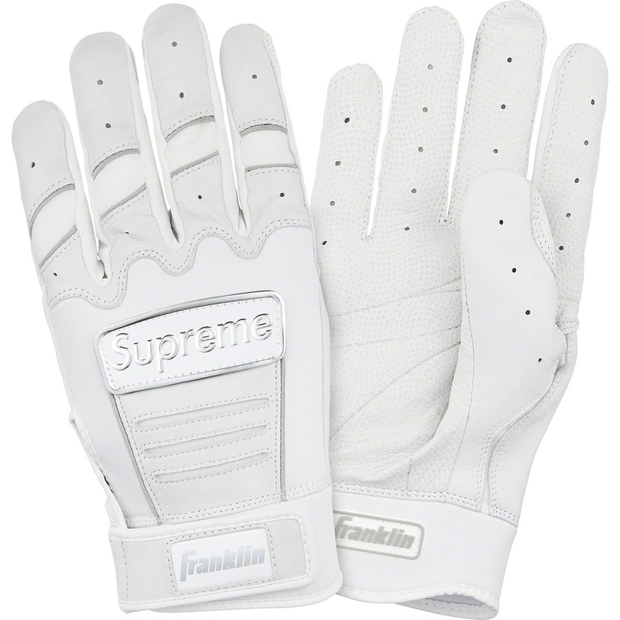 Details on Supreme Franklin CFX Pro Batting Glove White from spring summer
                                                    2022 (Price is $68)