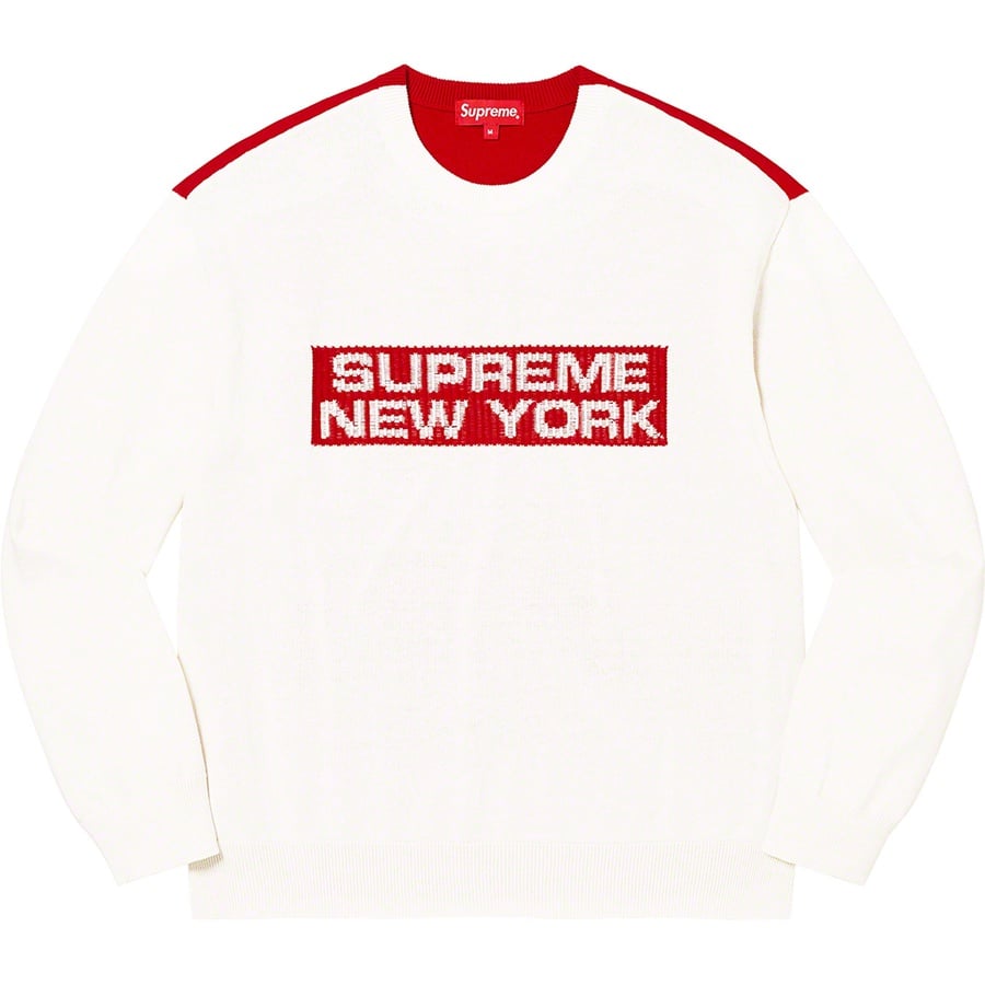 Details on 2-Tone Sweater White from spring summer 2022 (Price is $138)
