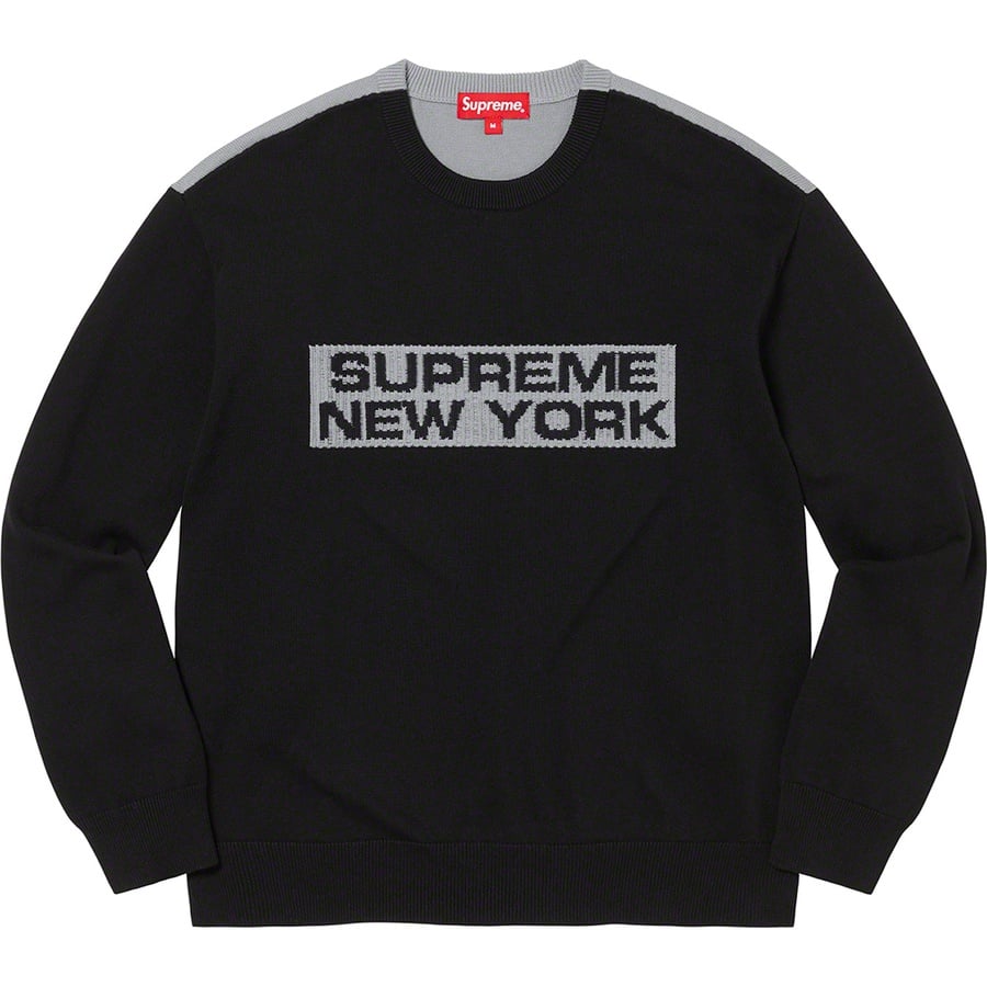 Details on 2-Tone Sweater Black from spring summer 2022 (Price is $138)