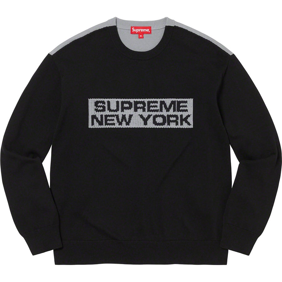 Details on 2-Tone Sweater Black from spring summer
                                                    2022 (Price is $138)