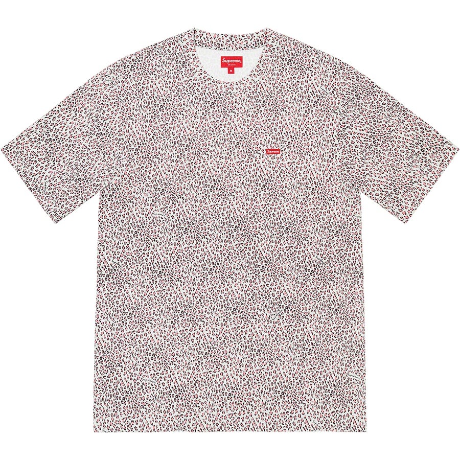 Details on Small Box Tee Pink Leopard from spring summer 2022 (Price is $60)