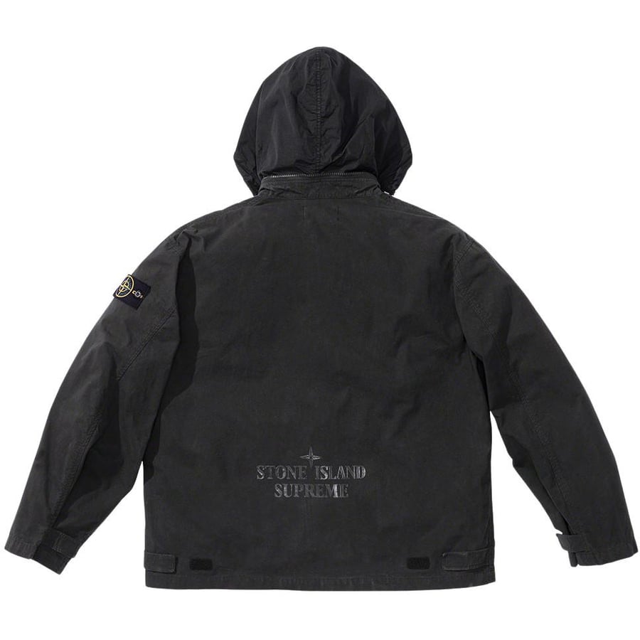 Details on Supreme Stone Island Cotton Cordura Shell Jacket  from spring summer
                                                    2022 (Price is $648)