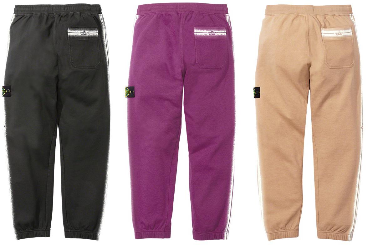 Stone Island Stripe Sweatpant - spring summer 2022 - Supreme