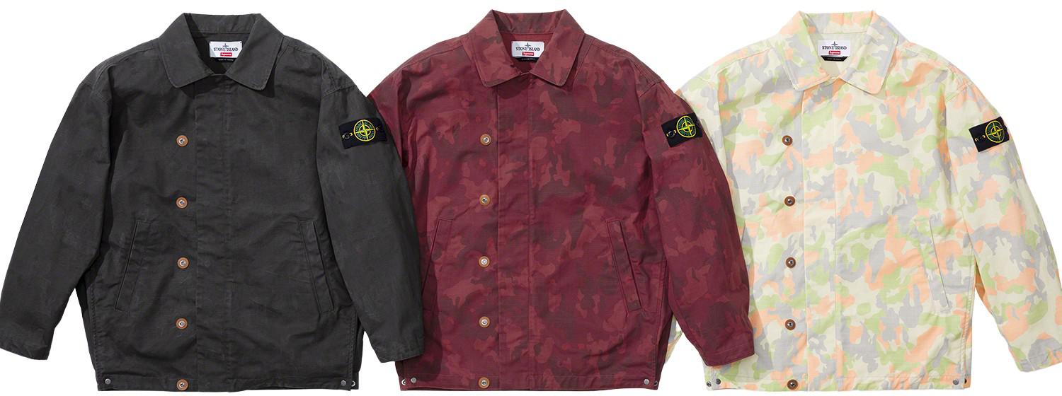 Stone Island Reactive Ice Camo Ripstop Jacket - spring