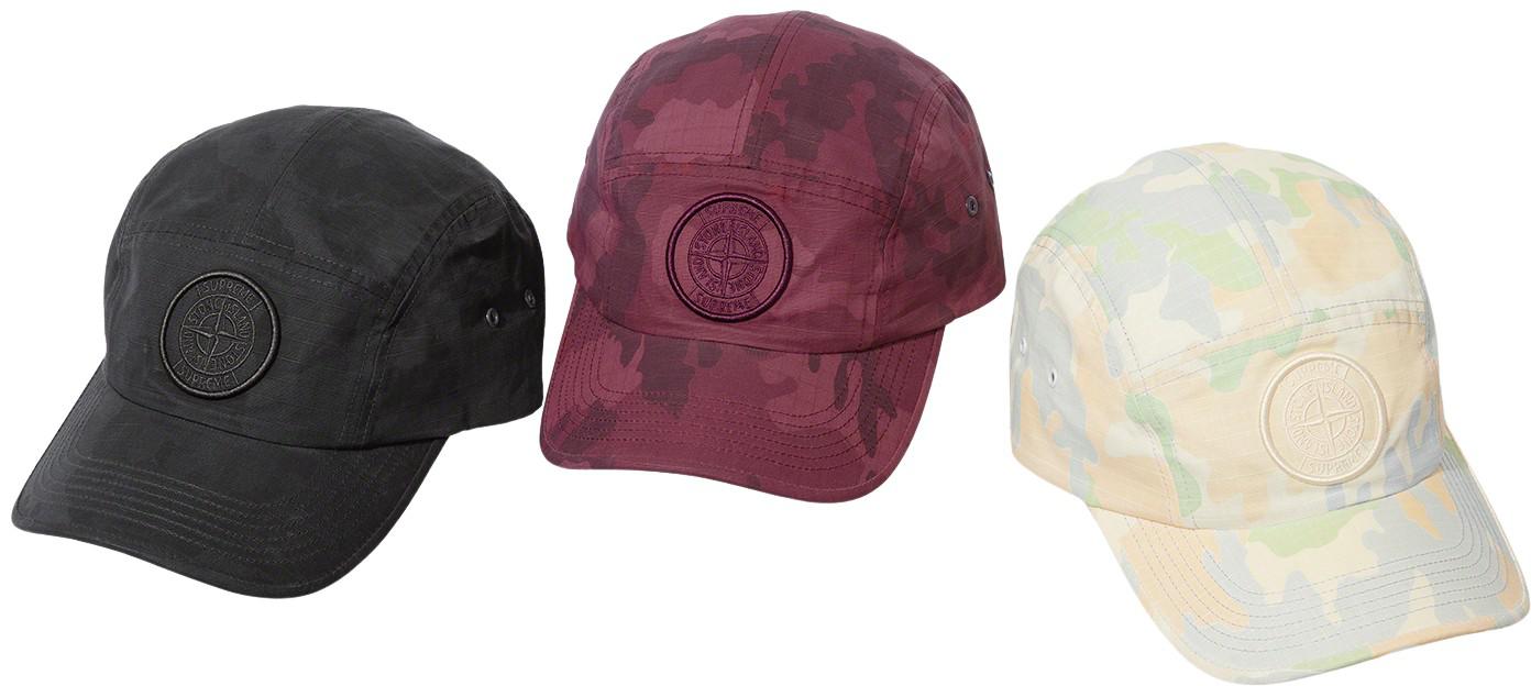 Stone Island Reactive Ice Camo Ripstop Camp Cap - spring summer