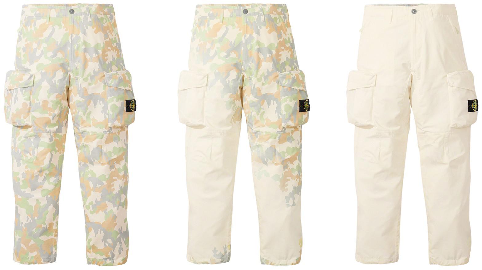 Stone Island Reactive Ice Camo Ripstop Cargo Pant - spring summer