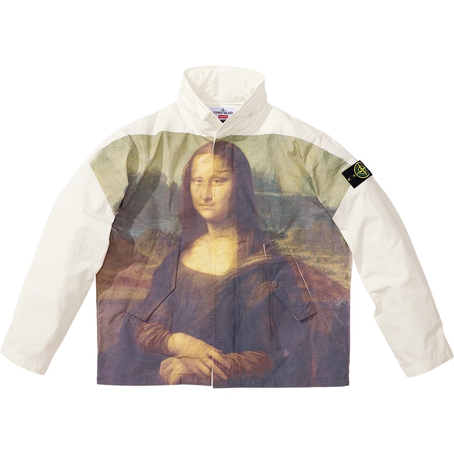 Details on Supreme Stone Island Cotton Cordura Shell Jacket (Mona Lisa) monalisajacket_1 from spring summer 2022 (Price is $698)