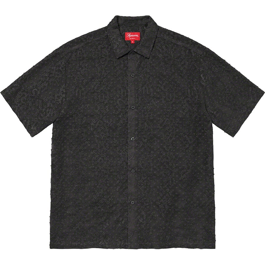 Chainstitch Chiffon S S Shirt - spring summer 2022 - Supreme