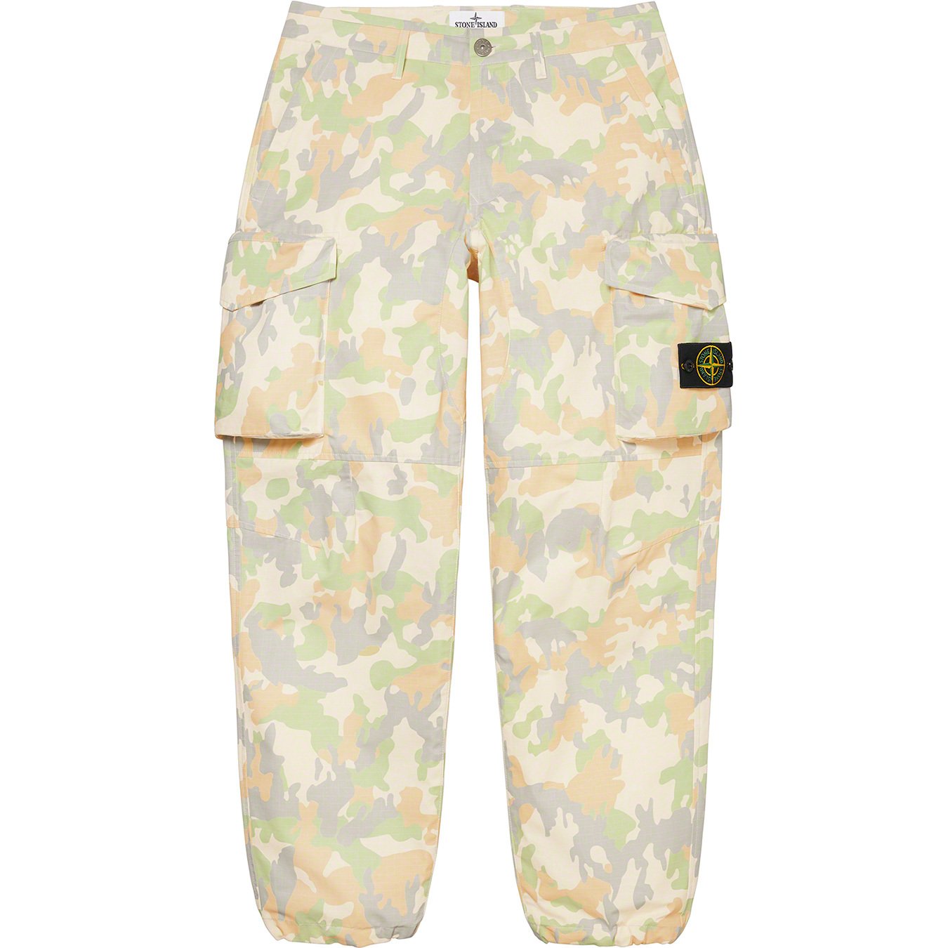 Stone Island Reactive Ice Camo Ripstop Cargo Pant - spring