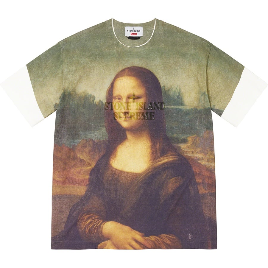 Details on Supreme Stone Island S S Top (Mona Lisa) Mona Lisa from spring summer
                                                    2022 (Price is $168)