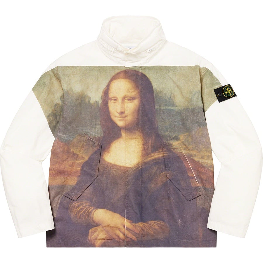 Details on Supreme Stone Island Cotton Cordura Shell Jacket (Mona Lisa) Mona Lisa from spring summer
                                                    2022 (Price is $698)